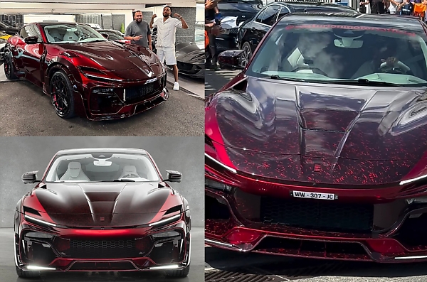Ex-Arsenal Star Aubameyang Acquires Ferrari Purosangue-based ‘Mansory Pugnator’ - autojosh