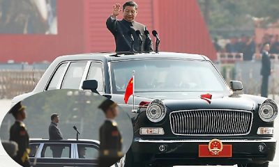 Chinese President Review Troops From The Roof Of Hongqi Limousine During 80th Victory Day Parade - autojosh