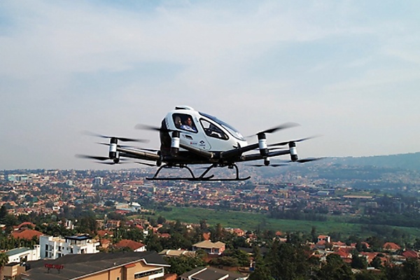 China’s EHang And Rwanda Jointly Launch Africa’s First Pilotless Human-carrying ‘Air Taxi’ - autojosh 