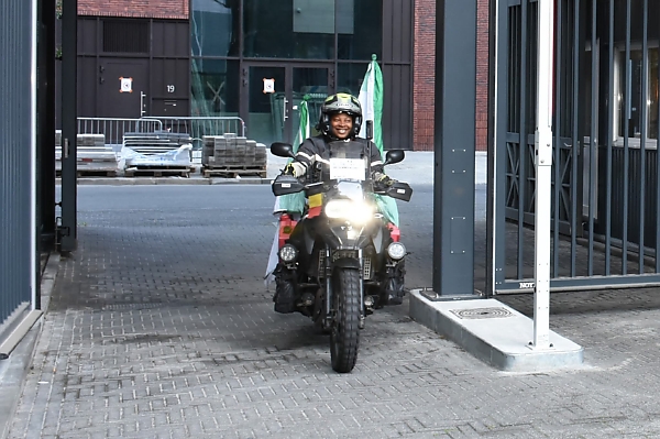 Female Customs Officer Completes 35-day Motorbike Journey From Nigeria To Belgium - autojosh 