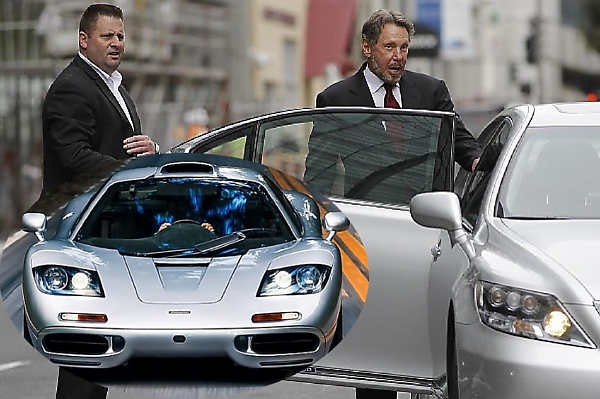 The World’s Richest Person : Cars Owned By 81-Year Old Larry Ellison, From McLaren F1 To Lexus LFA -autojosh