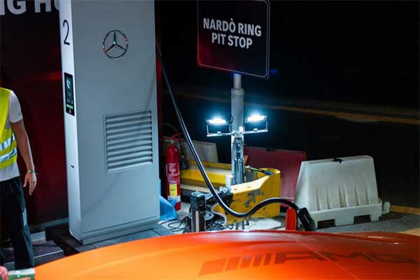 Mercedes Accomplished A One Megawatt Charging Record