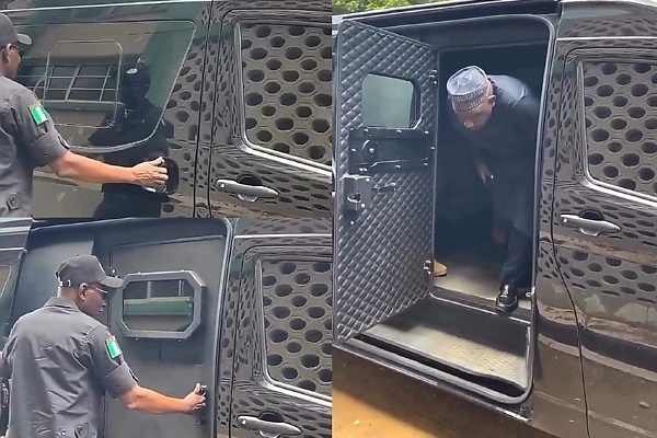 Protected From Drug Barons : Head Of NDLEA Kano Command Alights From A Customized Armored Bus - autojosh