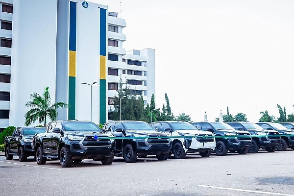 Nigeria Police Boss Commissions 59 Armored Toyota Hilux’s For Enhanced Tactical Operations - autojosh
