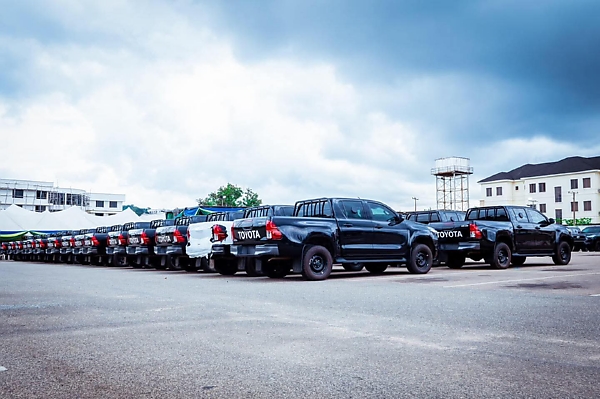 Nigeria Police Boss Commissions 59 Armored Toyota Hilux’s For Enhanced Tactical Operations - autojosh 