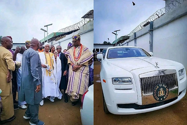44th Olubadan of Ibadanland Gifted Rolls-Royce Ghost Ahead Of His Coronation Ceremony - autojosh