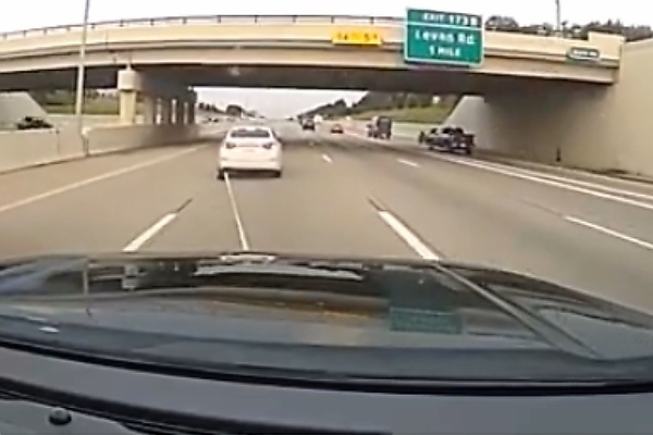 Watch: Police Stops Stolen Car Safely Using Grappler, Breaks Its Rear Axle After Suspect Tried To Break Free - autojosh