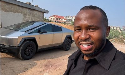 No Charging Stations, Bad Roads : Filmmaker Queries The Need For Tesla Cybertruck After Seeing One In Ibadan - autojosh