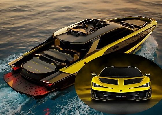 Lamborghini Unveils Luxury Superyacht Inspired By Its New Few-off $3.5m Fenomeno Hypercar - autojosh