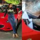 Actress Regina Daniels Under The Influence Of Drugs Shatters The Windscreen Of Ned Nwoko’s Ferrari - autojosh