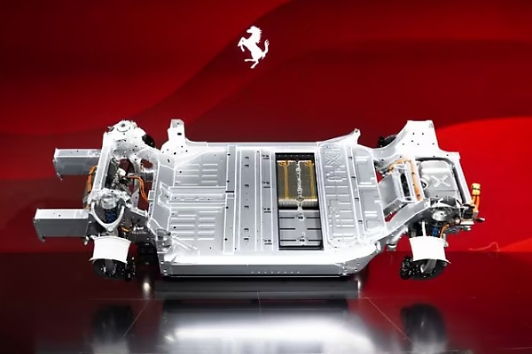 Ferrari Reveals Production-ready Chassis And Specs Of ‘Elettrica’ - Its First-ever Electric Car - autojosh