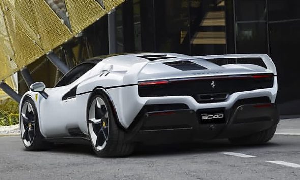 All-new One-off Ferrari SC40 Pays Homage To The Legendary F40 From The 1990s - autojosh