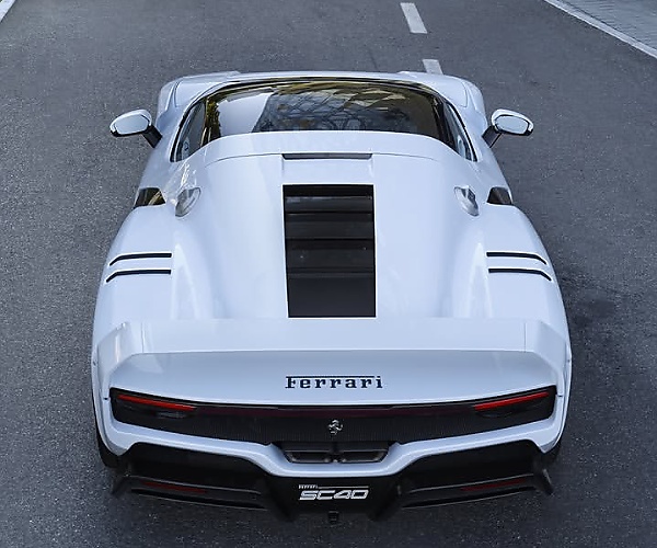 All-new One-off Ferrari SC40 Pays Homage To The Legendary F40 From The 1990s - autojosh