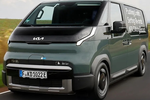 Fully-loaded Kia PV5 Cargo EV Drives 693-km On A Single Charge, Sets Guinness World Records Title - autojosh