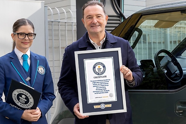 Fully-loaded Kia PV5 Cargo EV Drives 693-km On A Single Charge, Sets Guinness World Records Title - autojosh 