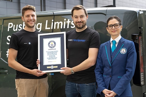 Fully-loaded Kia PV5 Cargo EV Drives 693-km On A Single Charge, Sets Guinness World Records Title - autojosh 