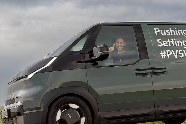 Fully-loaded Kia PV5 Cargo EV Drives 693-km On A Single Charge, Sets Guinness World Records Title - autojosh 