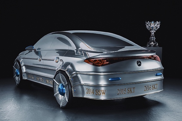 Mercedes-Benz Unveils League Of Legends ‘CLA Art Piece’ Inspired By The New Summoner’s Cup - autojosh
