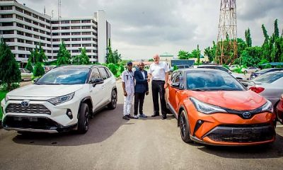 Nigeria Police Hands Over Stolen 2019 Toyota RAV4 SUV And 2020 Toyota C-HR To The Netherlands - autojosh
