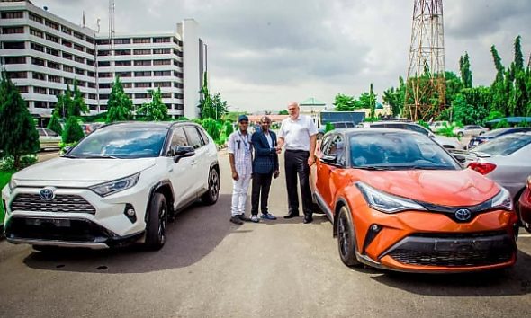 Nigeria Police Hands Over Stolen 2019 Toyota RAV4 SUV And 2020 Toyota C-HR To The Netherlands - autojosh