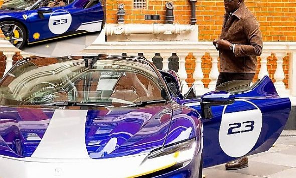 Pastor Tobi Adegboyega Flaunts His Blue Ferrari SF90 Convertible (Photos) - autojosh