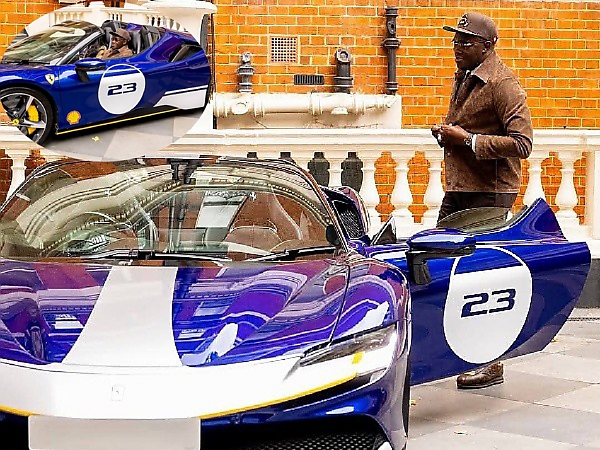 Pastor Tobi Adegboyega Flaunts His Blue Ferrari SF90 Convertible (Photos) - autojosh