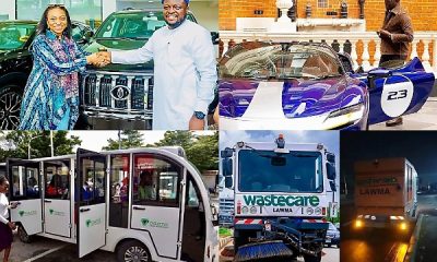 Trade Minister’s Nord SUV, LAWMA Deploys Electric Street-Sweepers, Pastor Tobi’s Ferrari SF90, UNILAG Electric Shuttle Fleet, Nigerian News In October - autojosh