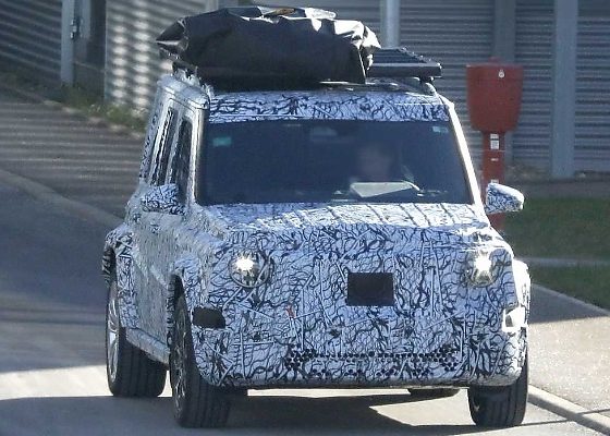 Camouflaged “Baby Mercedes-Benz G-Class” Spotted Testing Ahead Of 2027 Launch - autojosh