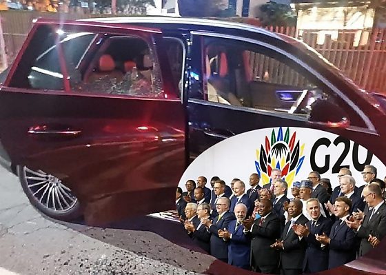 Brazen Carjacker Wounded While Trying To Steal A Vehicle Allocated To G20 Summit In South Africa - autojosh