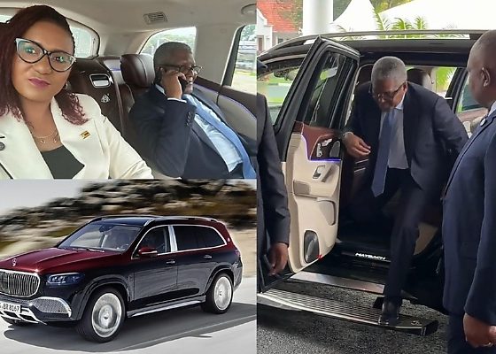 Dangote Chauffeured In Mercedes-Maybach GLS 600 Luxury SUV During His Trip To Zimbabwe - autojosh