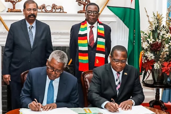 Dangote Chauffeured In Mercedes-Maybach GLS 600 Luxury SUV During His Trip To Zimbabwe - autojosh