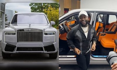 2025 Rolls-Royce Black Badge Cullinan Series II Worth N1.7b Joins Davido’s Car Collection - autojosh