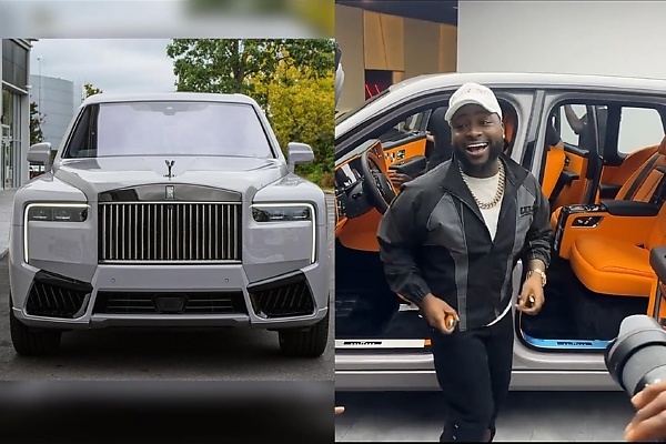 2025 Rolls-Royce Black Badge Cullinan Series II Worth N1.7b Joins Davido’s Car Collection - autojosh