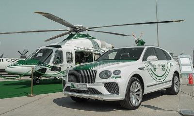 Dubai Police Adds ‘Bentley Bentayga Azure’ To Its Fleet Of Luxury Patrols - autojosh