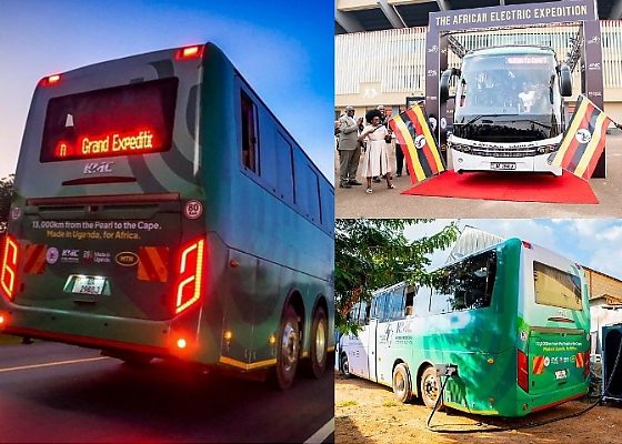 Uganda To South Africa : Ugandan-made E-Coach Begins 30-day Expedition Across 6 African Nations - autojosh