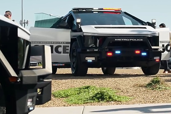Las Vegas Metropolitan Police Department Adds Ten Cybertrucks To Its Patrol Fleet - autojosh