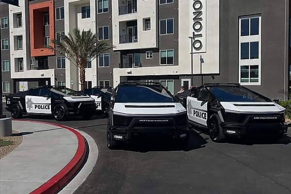 Las Vegas Metropolitan Police Department Adds Ten Cybertrucks To Its Patrol Fleet - autojosh