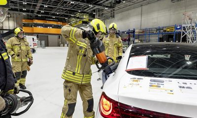 Mercedes-Benz Slices 5 Current Models To Train Fire Fighters On Rescue Operations - autojosh