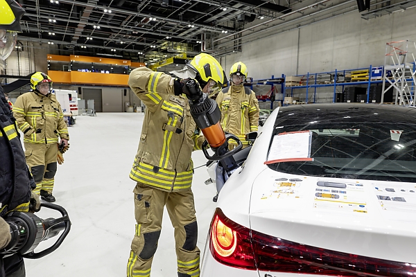 Mercedes-Benz Slices 5 Current Models To Train Fire Fighters On Rescue Operations - autojosh