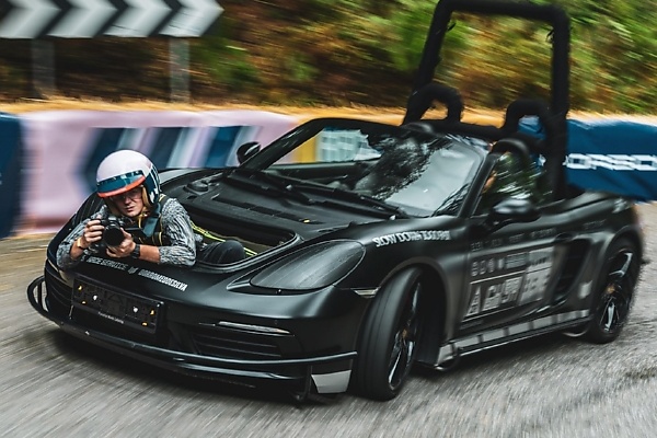Porsche Shows Off The Unique Boxster-based Camera Car Created By Apprentices - autojosh