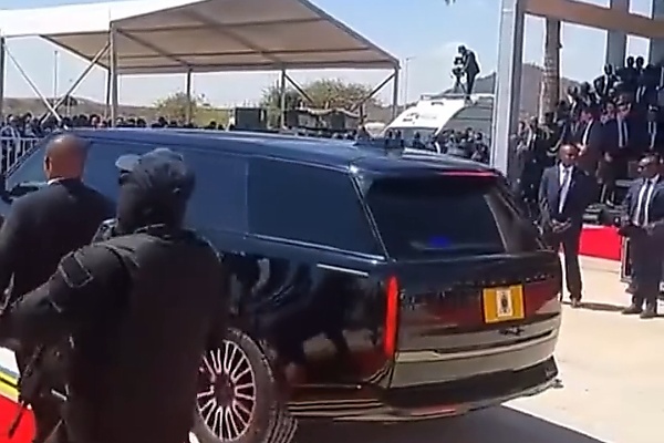Tanzania President’s Armored Range Rover Limousine, Convoy Steals The Show At Her Swearing-in - autojosh 