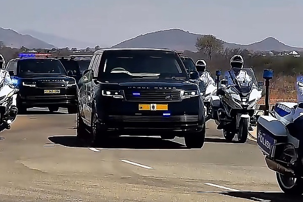 Tanzania President’s Armored Range Rover Limousine, Convoy Steals The Show At Her Swearing-in - autojosh