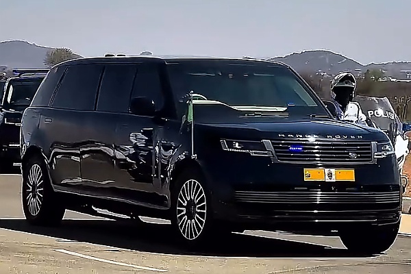 Tanzania President’s Armored Range Rover Limousine, Convoy Steals The Show At Her Swearing-in - autojosh