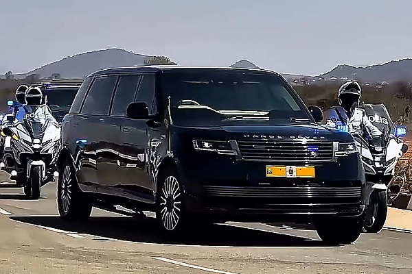 Tanzania President’s Armored Range Rover Limousine, Convoy Steals The Show At Her Swearing-in - autojosh
