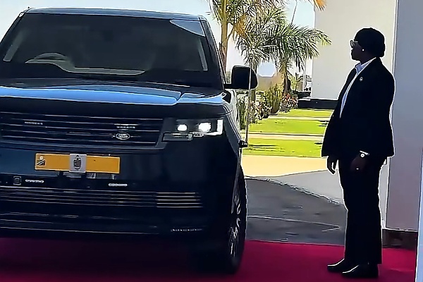 Tanzania President’s Armored Range Rover Limousine, Convoy Steals The Show At Her Swearing-in - autojosh 