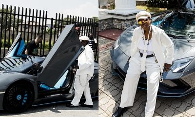 Teni Receives Davido’s Lamborghini Aventador To Shoot The Music Video Of Her New Single “Speed” - autojosh