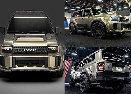 Toyota Land Cruiser Prado Look Stunning In This $24,000 Widebody Kits From Liberty Walks - autojosh