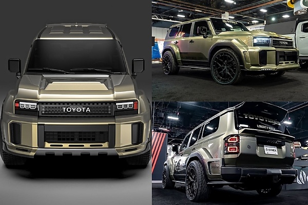 Toyota Land Cruiser Prado Look Stunning In This $24,000 Widebody Kits From Liberty Walks - autojosh