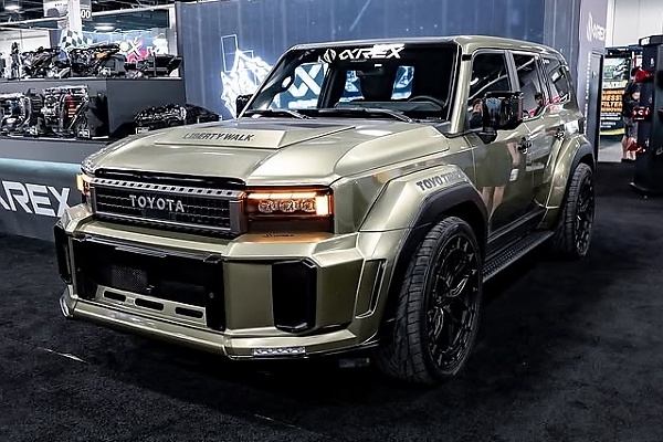 Toyota Land Cruiser Prado Look Stunning In This $24,000 Widebody Kits From Liberty Walks - autojosh 