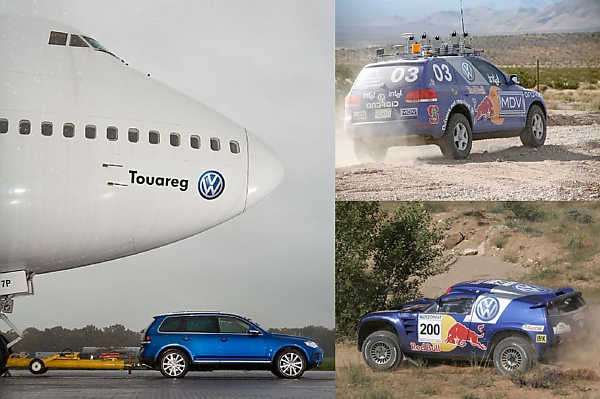 VW Touareg’s Records, From Pulling Boeing 747 To Driving Itself For 6 Hours Without Human Intervention - autojosh